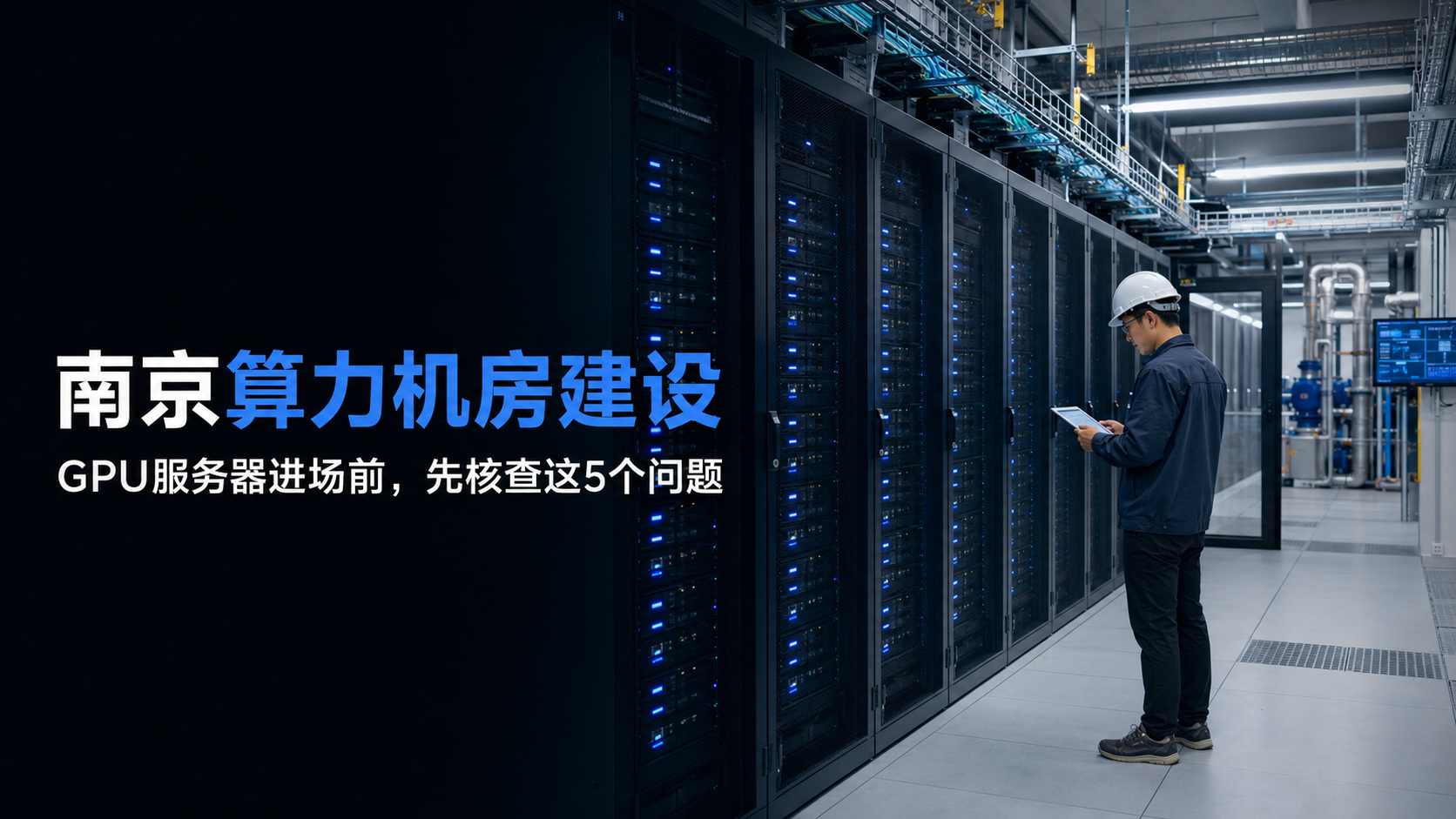 南京算力机房建设进入3.6万P时代:企业部署GPU服务器前,先核查这5个问题 南京算力机房建设进入3.6万P时代:企业部署GPU服务器前,先核查这5个问题